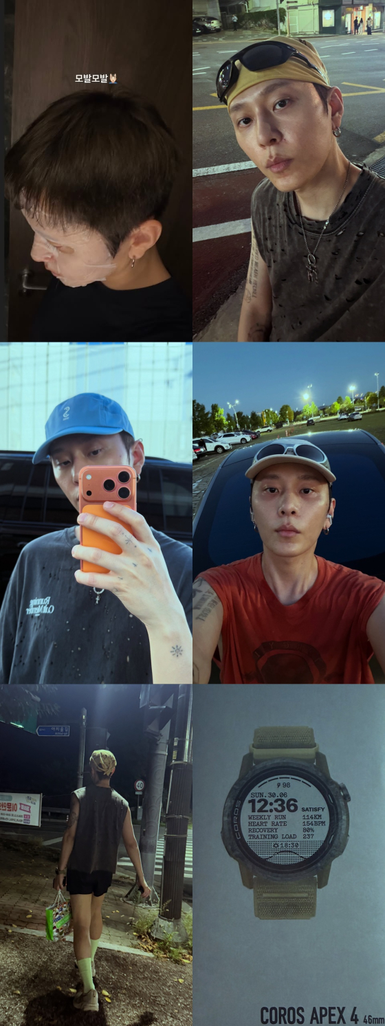 /사진=용준형 SNS
