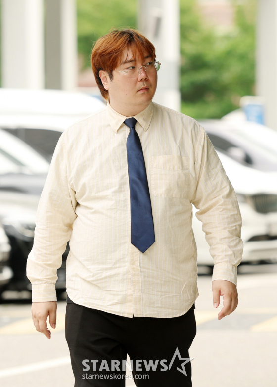 '강제추행 혐의' 항소심 기각 유재환, 벌금 500만원[★포토]