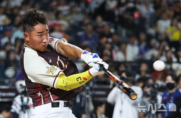 KT 안현민 홈런더비 (뉴시스)