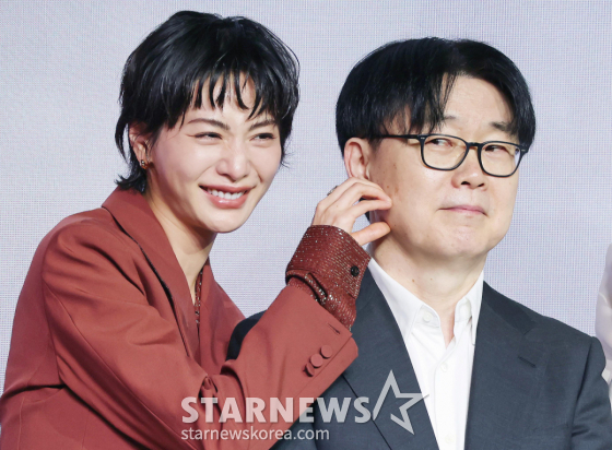 나나-정지우 감독 '부담스런 볼하트'[★포토]