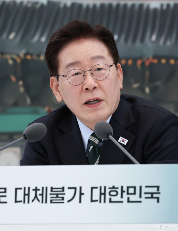 [서울=뉴시스] 김진아 기자 = 이재명 대통령이 16일 청와대 영빈관에서 열린 
