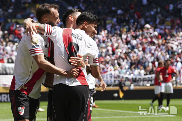 [시애틀=AP/뉴시스] 아르헨티나 프로축구 리가 프로페시오날의 리버 플레이트. 2025.06.17.  